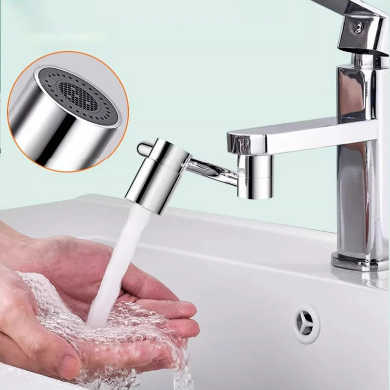 rallonge pivotante à 1080° pour robinet / économise l'eau et atteint tous les recoins